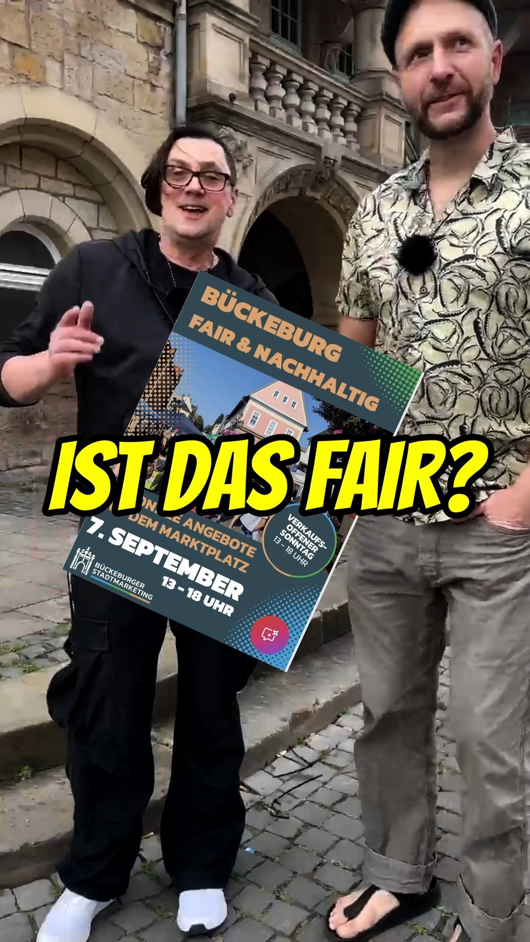 🎥 Hier ein kurzes Infovideo für unsere Veranstaltung „Bückeburg Fair & Nachhaltig“…