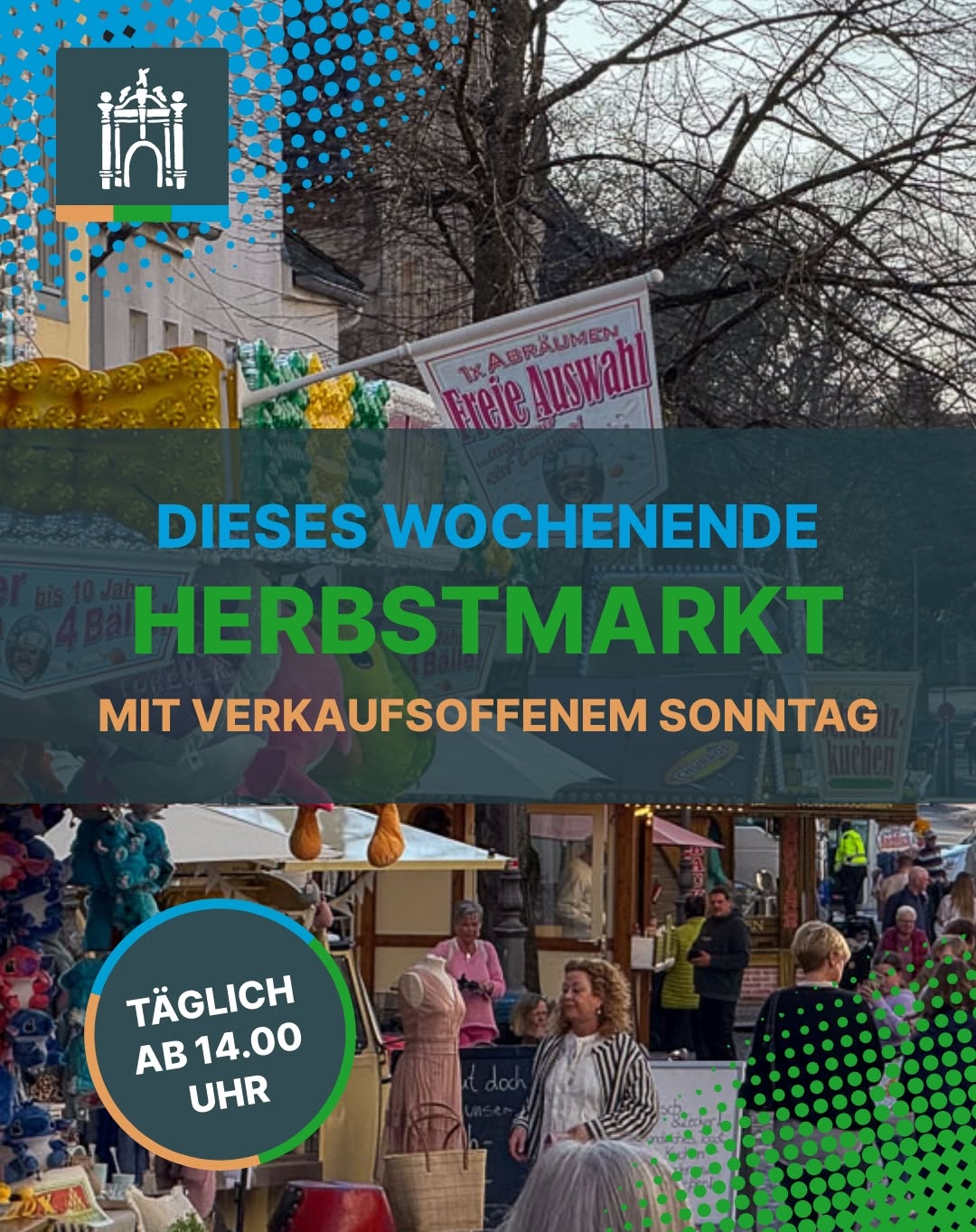 Dieses Wochenende ist es soweit! Von Freitag bis Montag (24.–27.10.2025) bringt der…