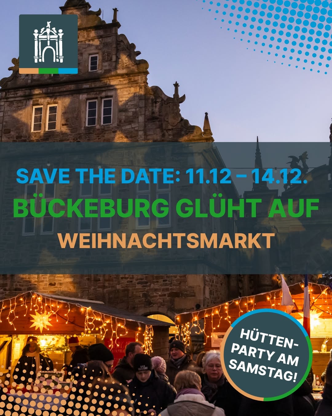 ✨🎄 Bückeburg glüht auf! Vom 11.–14. Dezember 2025 wird der Marktplatz zum…