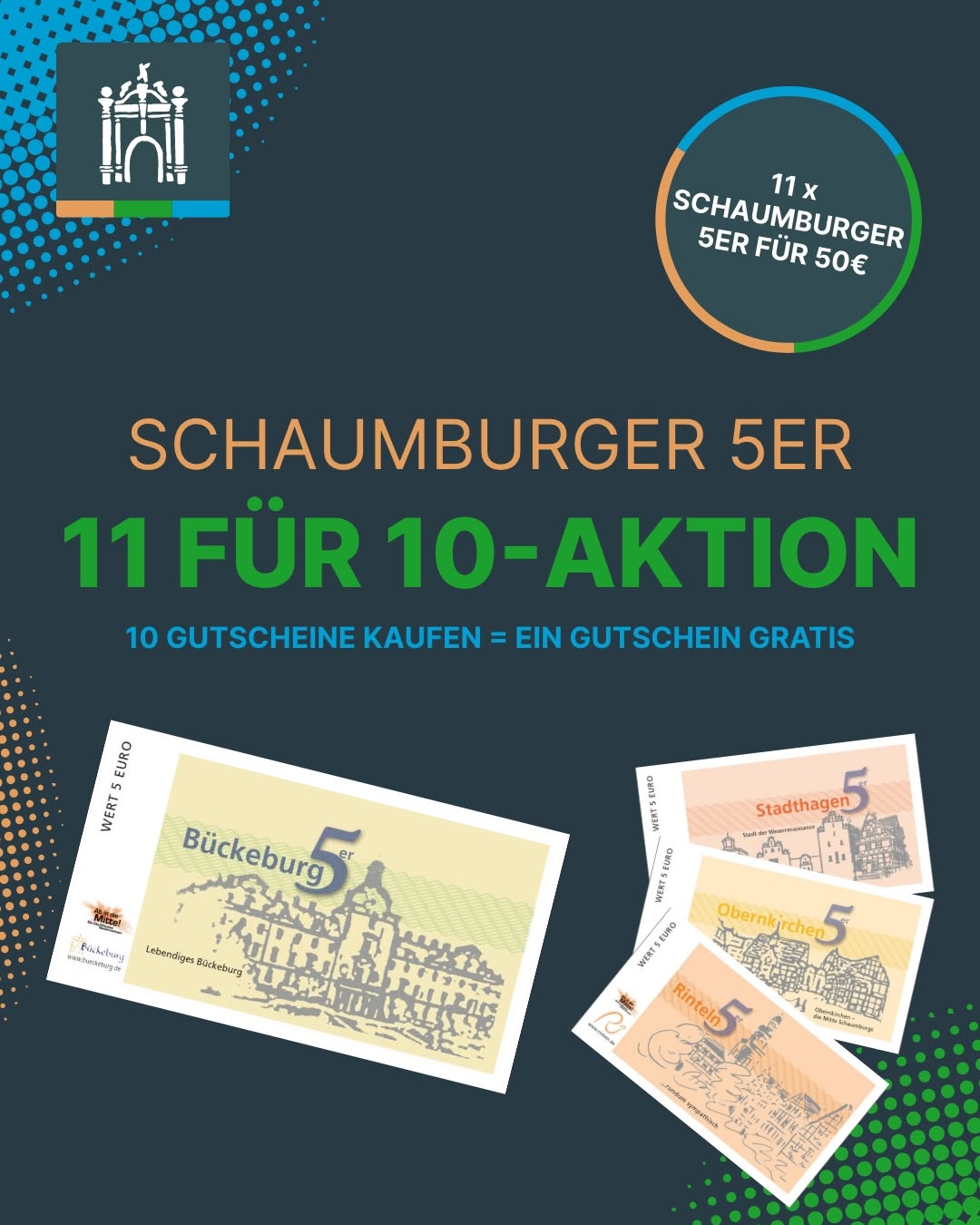 1 für 10 – die Schaumburg 5er Weihnachtsaktion 2025! 🎄🎉 Mit unserer…