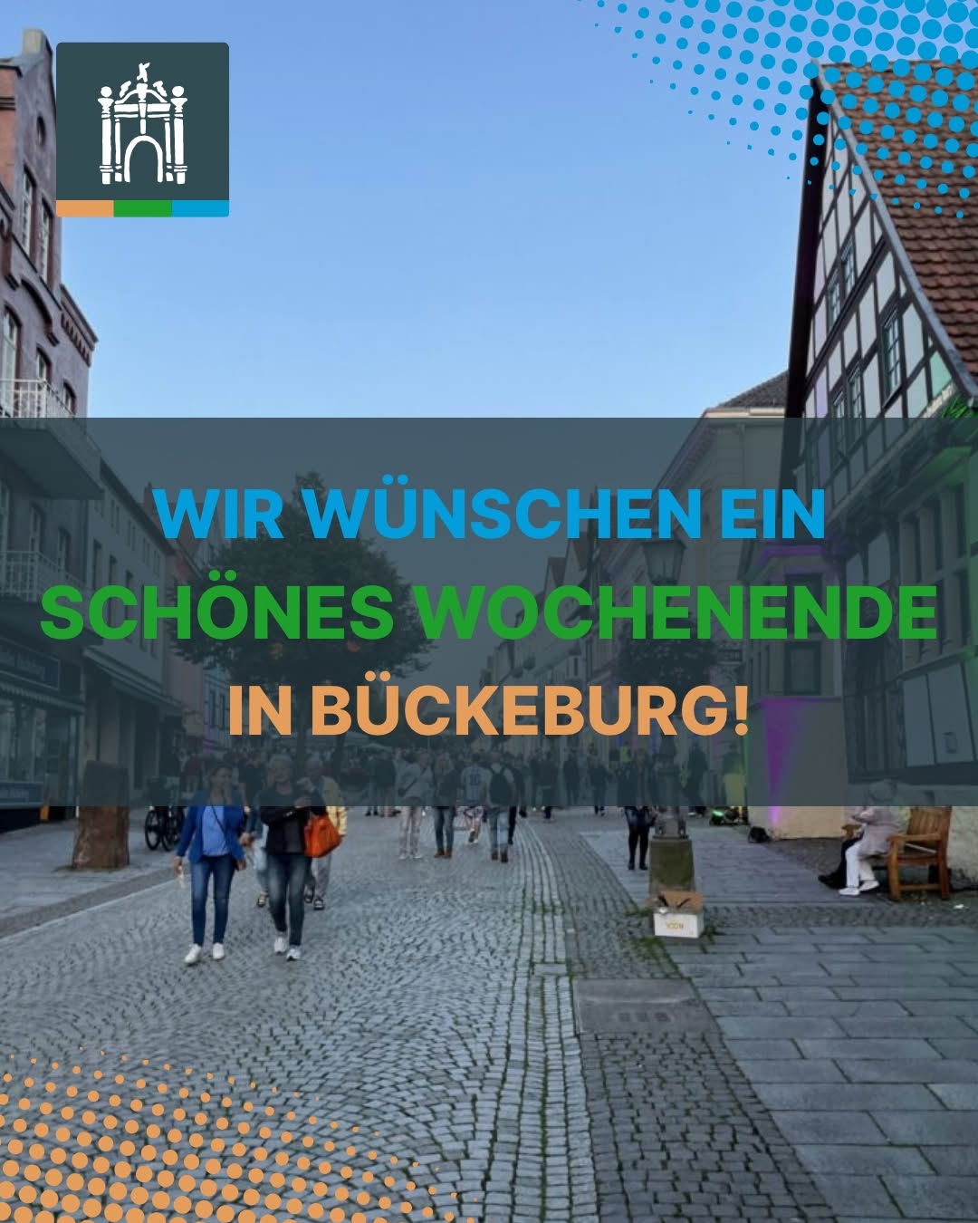 Schönes Wochenende, Bückeburg! Zeit zum Genießen und Durchatmen.