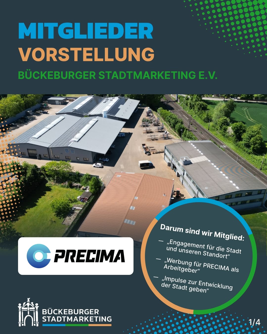 Heute stellen wir ein Mitglied im Bückeburger Stadtmarketing e.V. vor: die PRECIMA…