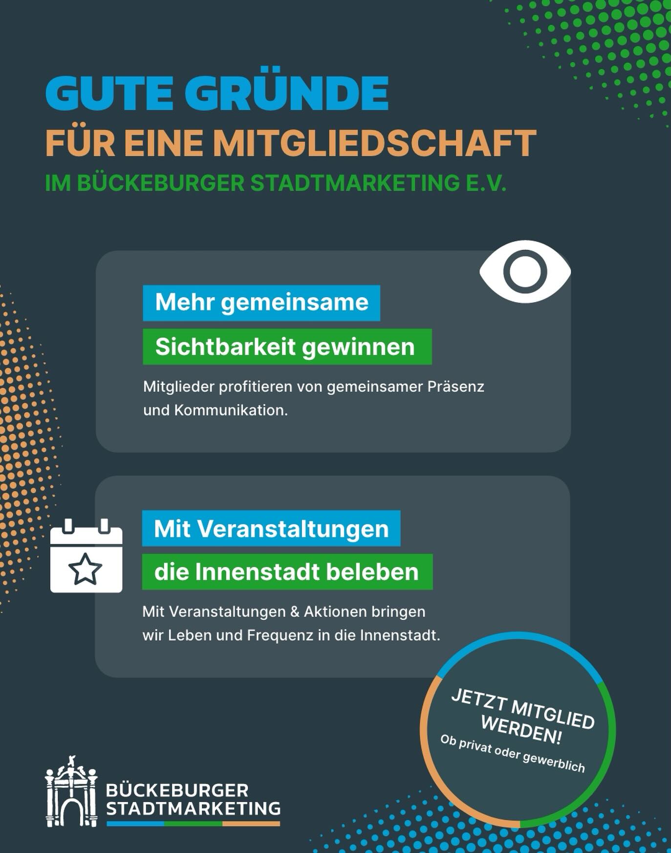 Gute Gründe für eine Mitgliedschaft im Bückeburger Stadtmarketing e.V. 🤝 Mit einer…
