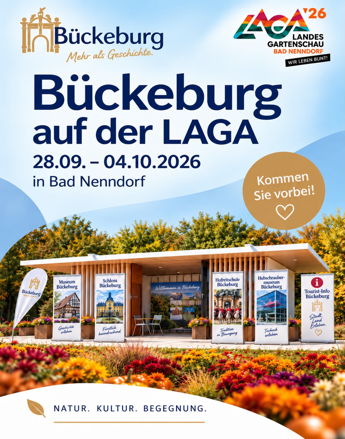 Eine Woche lang bringen wir Bückeburg nach Bad Nenndorf – und zeigen,…